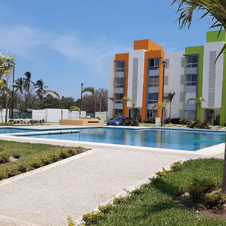 El Arrecife: Apartamento con alberca a 10 minutos de la playa Acapulco Exterior foto