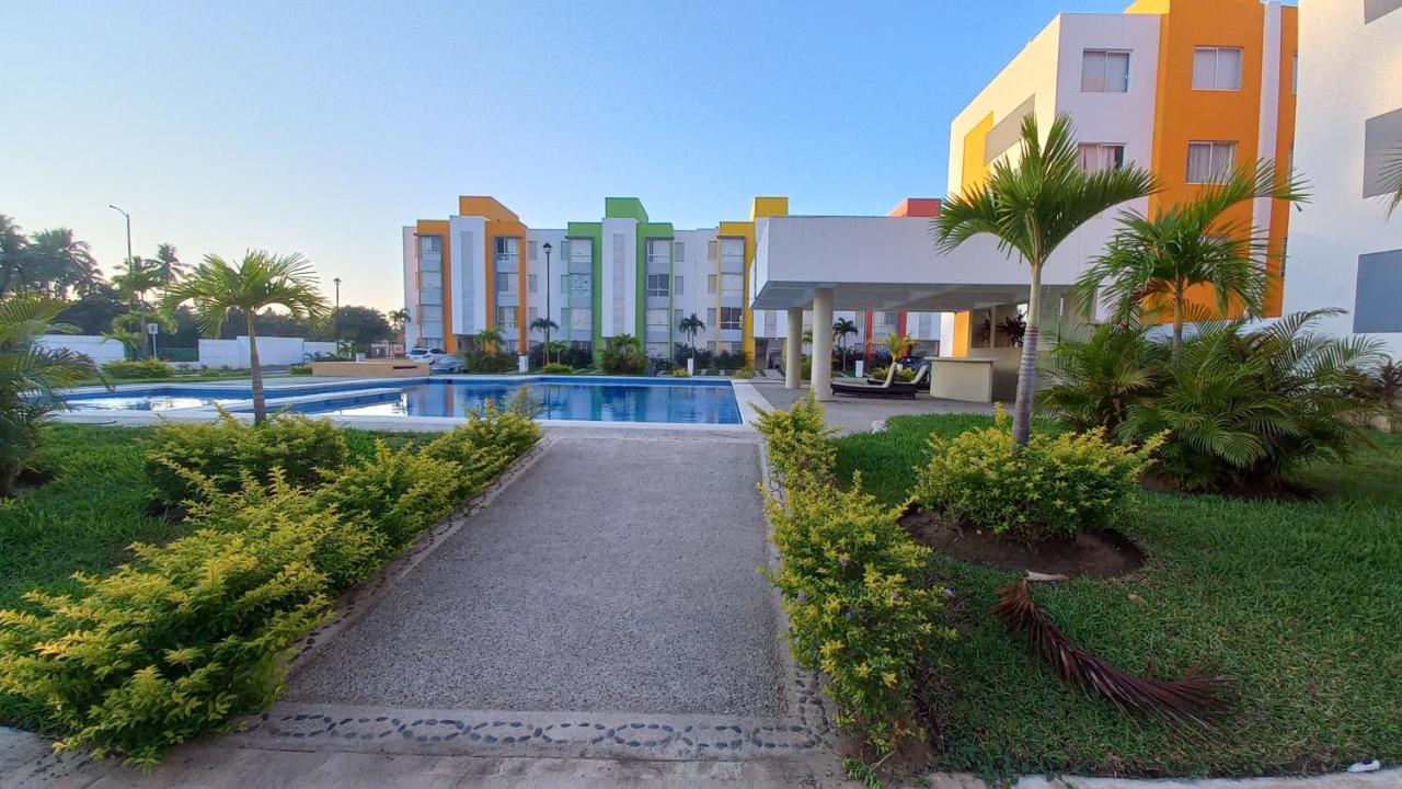 El Arrecife: Apartamento con alberca a 10 minutos de la playa Acapulco Exterior foto
